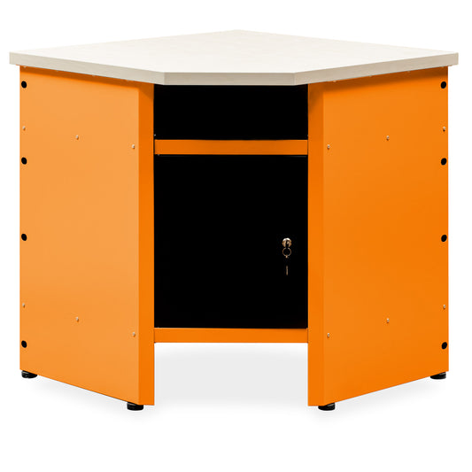 Banco de Trabajo Esquina: Compatible con Todos los Bancos de Trabajo - MetallMöbell