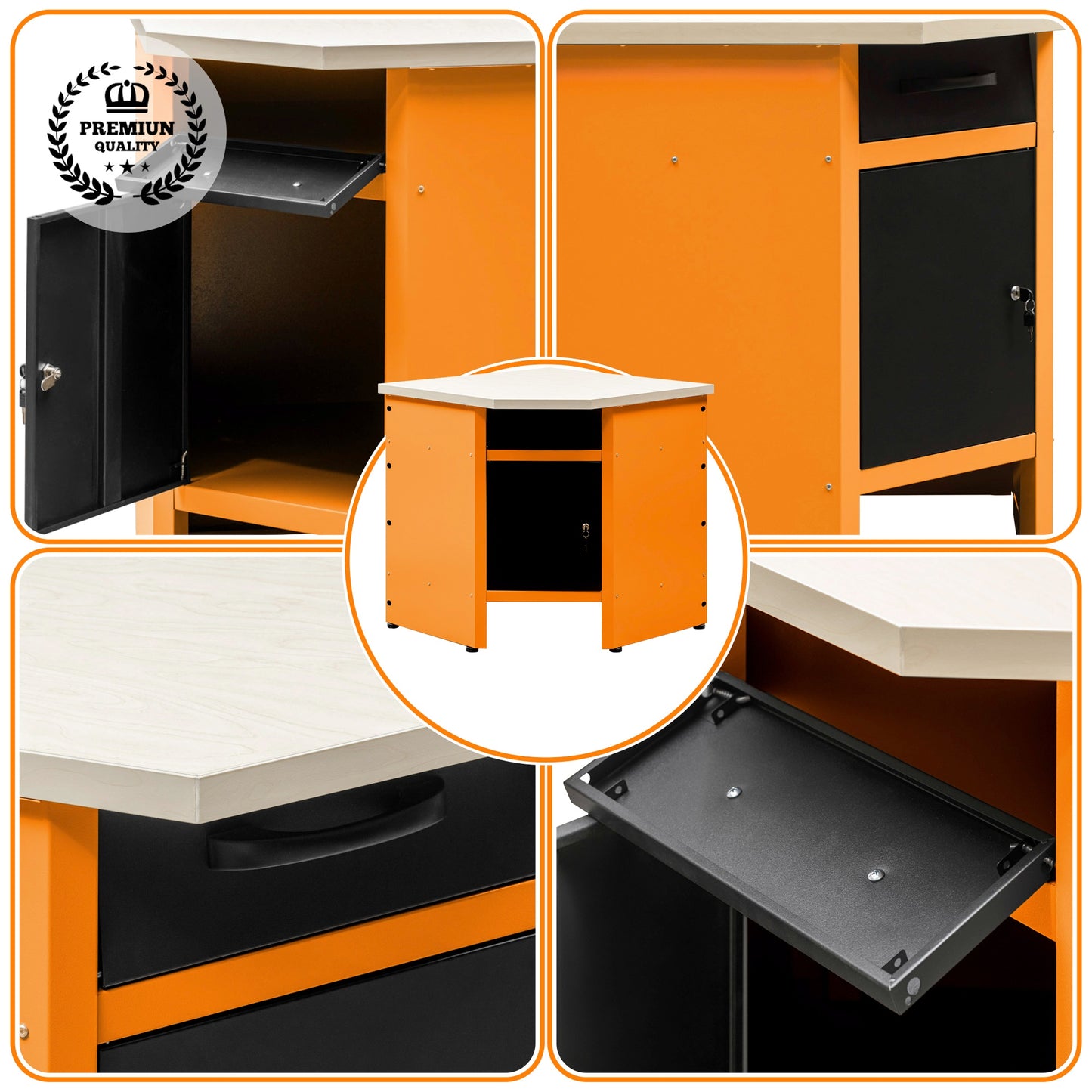 Corner Workbench Compatible with All Workbenches
