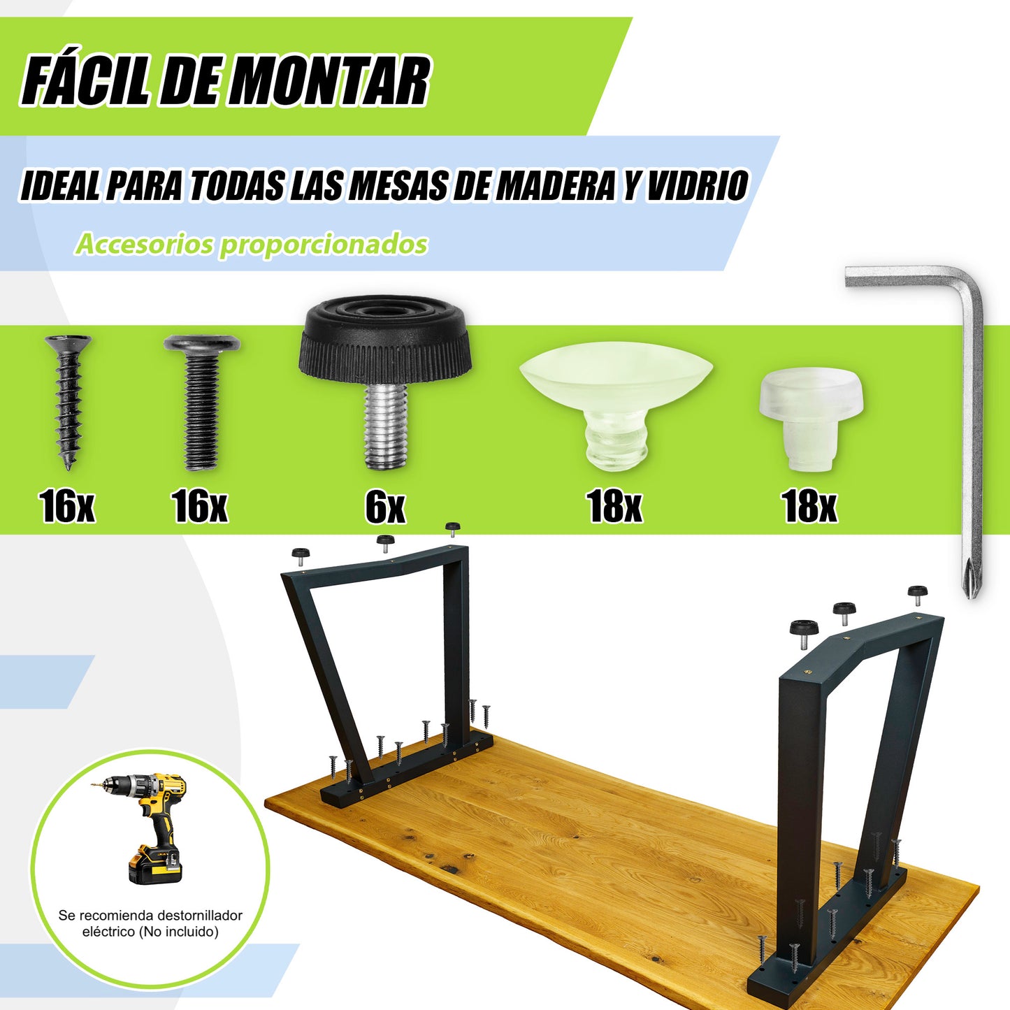 Metal Arrow Table Legs 65x71 cm – Modern Industrial Style | Model PM-011