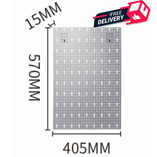 Panel metálico perforado 60x40 de pared HP-001G y HP-001N - MetallMöbell