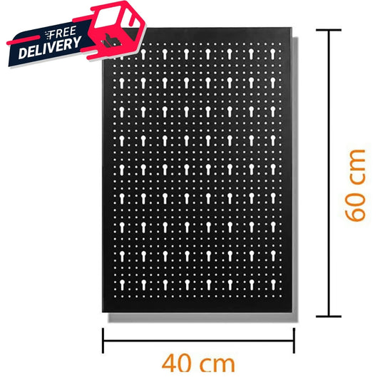 Panel metálico perforado 60x40 de pared HP-001G y HP-001N - MetallMöbell