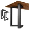METAL LEG L65xH71CM PM-014 “L-SHAPED SQUARE” MADE OF 80x40mm RECTANGULAR TUBE