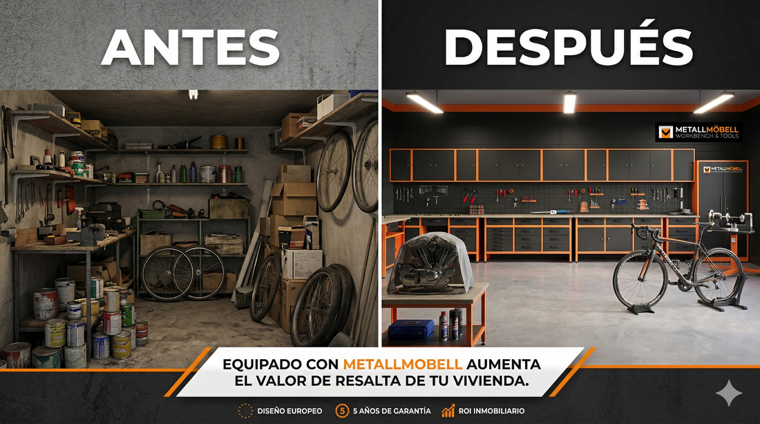 El valor de tu propiedad: Cómo un garaje Metallmobell aumenta el valor de reventa de tu vivienda