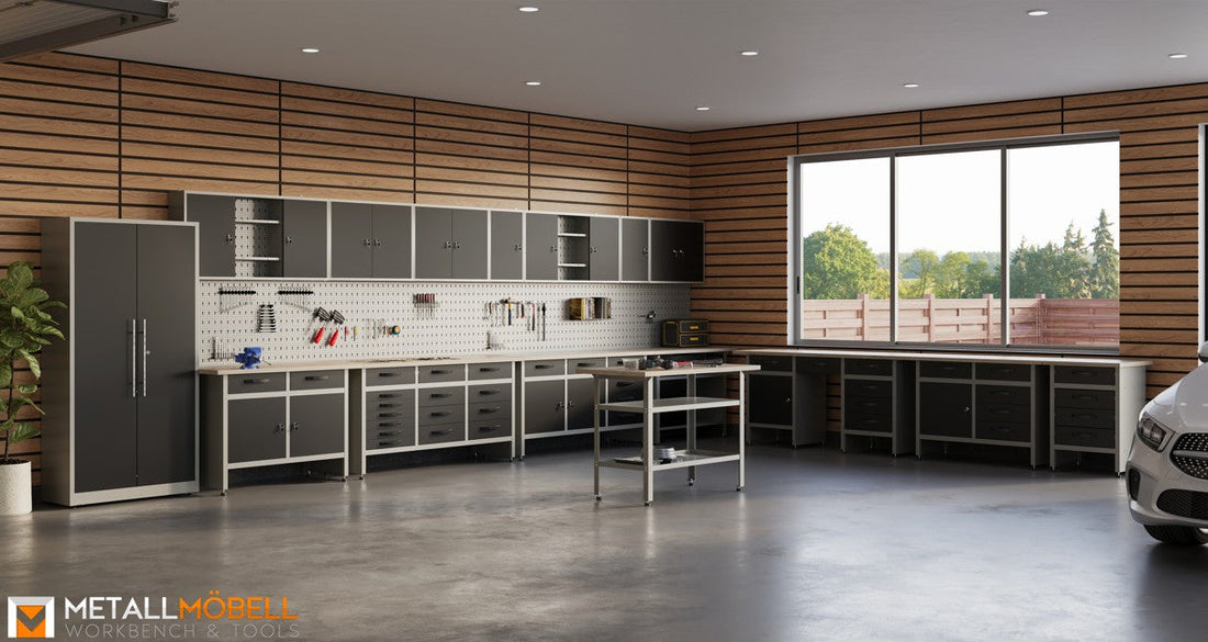 Bricolaje sin desorden: crea tu taller con nuestros módulos - MetallMöbell