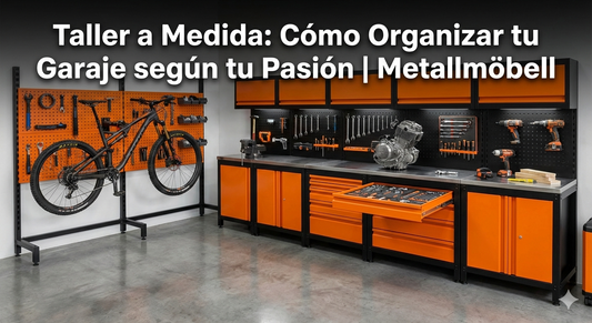 Taller a Medida: Cómo Organizar tu Garaje según tu Pasión | Metallmöbel