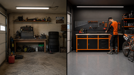 El Garaje que Todo Rider de KTM Merece: Cómo Conseguirlo