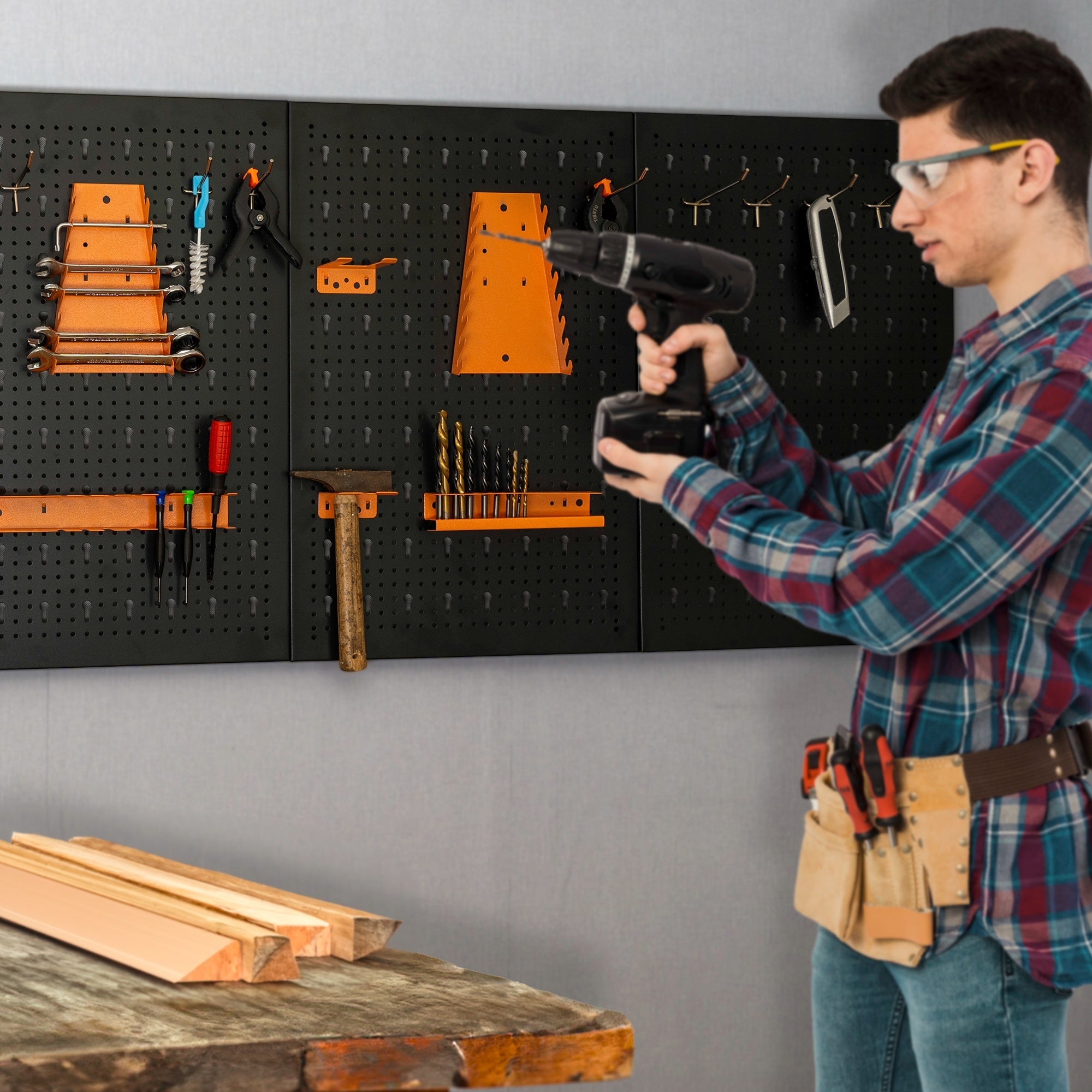 Minitool Hanging Panel Wall Tool Panels – MetallMöbell