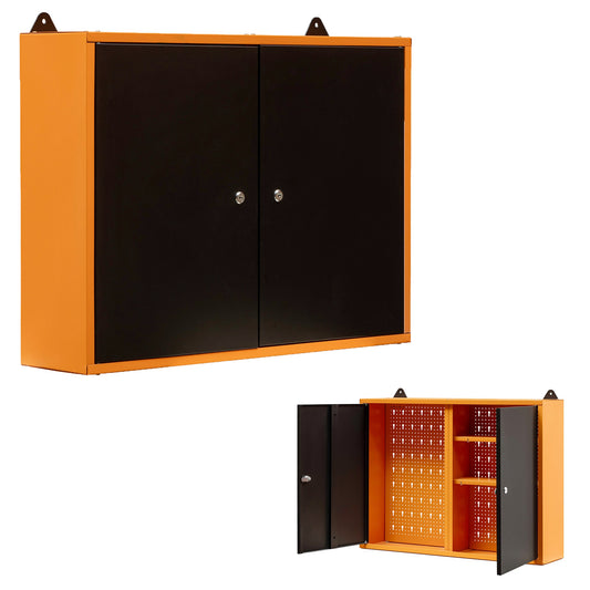 Armario Metálico de Pared con cerradura y llave de 80x60x20Cm