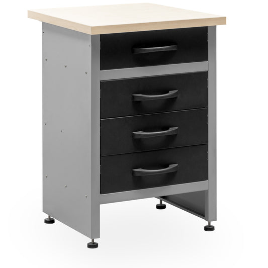 60x60x84cm Workbench with Drawer and Cabinet. MB-004G and MB-004N.