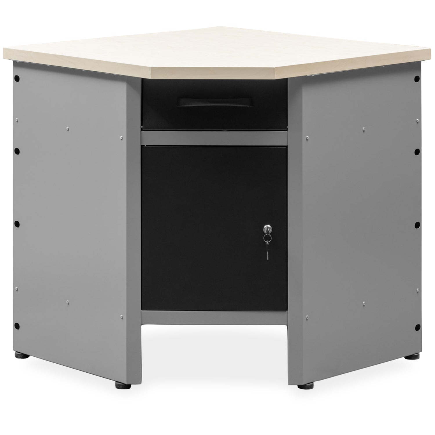 Banco de Trabajo Esquina: Compatible con Todos los Bancos de Trabajo - MetallMöbell