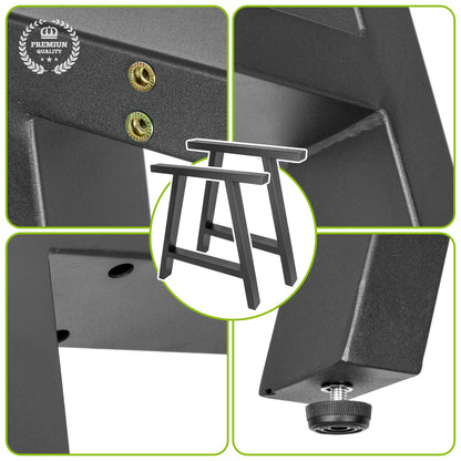 Metal Table Legs Type A 65x71 cm – Robust Industrial Style | Model PM-002