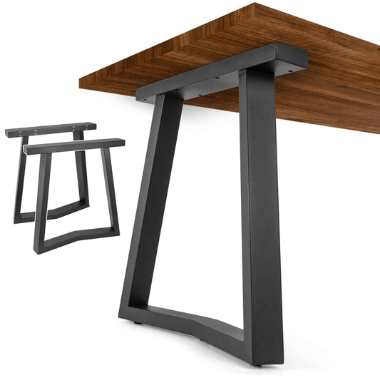 Patas Metálicas para Mesa Industrial en Forma de Flechas 65x71 cm – Estilo Moderno | Modelo PM-011