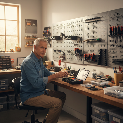 60x40 Perforated Metal Wall Panel HP-001G and HP-001N